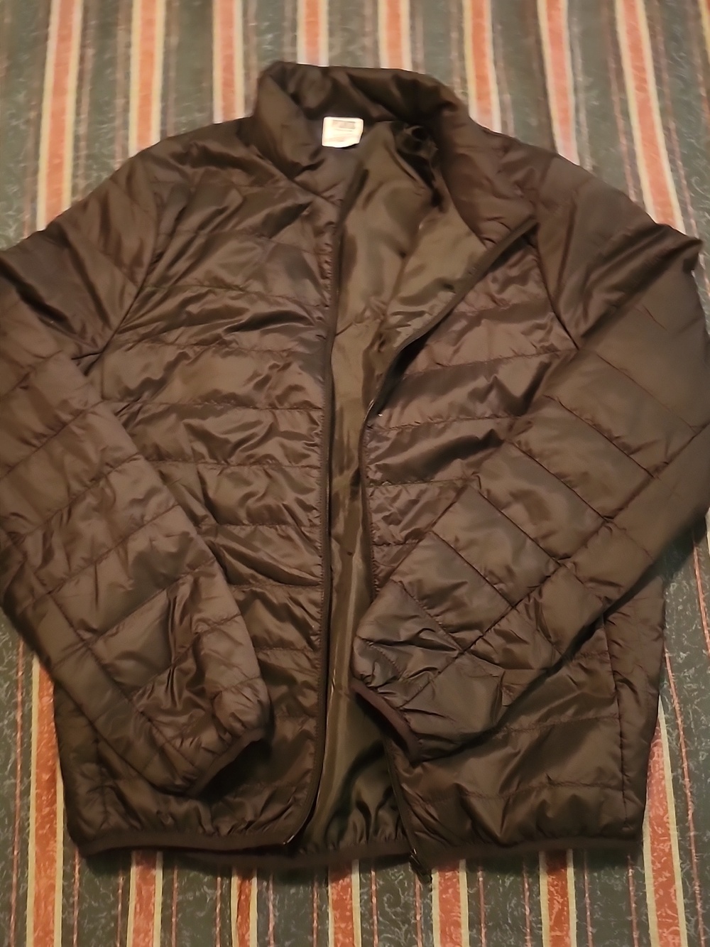 PINK Victoria's Secret Women's Black Quilted Puffer Jacket Size S/P
